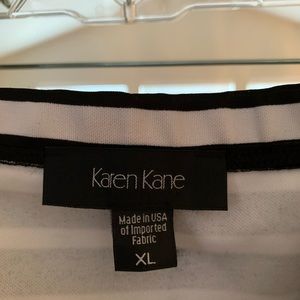 Karen Kane Black and White pencil skirt